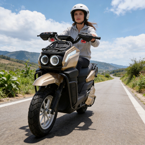 Motocicleta Deportiva de Alta Velocidad para Adultos, Scooter Todoterreno de Carreras, Batería de Litio de 72v, Potente Bicicleta Eléctrica Digital Tanke Our - Product Image 1