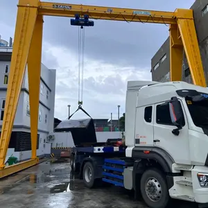 32t 25t 20t 15t Chinese Travelling Gantry Crane For Truck Loading And Unloading