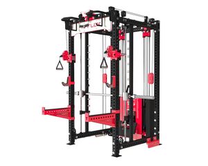 Çok fonksiyonlu demir ev spor makinesi Smith Lat çekme düşük sıra Fitness ekipmanları Squat çerçevesi kablolar kol göğüs egzersiz 170lbs ağırlık - Product Image 1