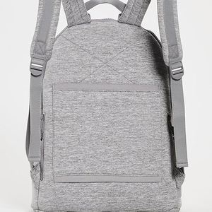 Large Fashion Waterproof Neoprene Unisex <b>Backpack</b>-Durable Outdoor Travel <b>Backpack</b> with Trolley <b>Strap</b> for Students & Cycling - Product Image 5