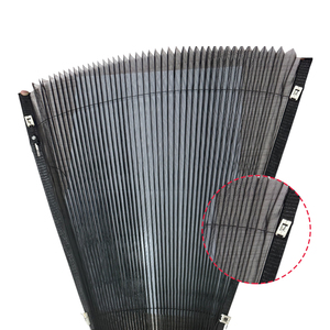 20mm 15mm plisse chiều cao màn hình côn trùng 30 mét <span class=keywords><strong>Polyester</strong></span> xếp li lưới plisse Màn Hình Côn Trùng Hoàn chỉnh với các phụ kiện - Product Image 5