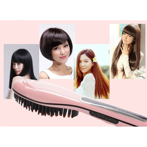 Electric <b>Heating</b> <b>Comb</b> Professional Hair Straightening Brush Hair Straightener Women's Hair Hot <b>Comb</b> - Product Image 3