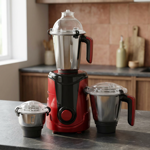 Indian Made Kitchen Appliance Mixer <b>Grinder</b> with Advanced Energy Saving Motor for Durable Home Commercial Use - Product Image 1