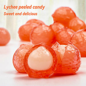 KOZED bonbons gommeux pour enfants bonbons exotiques mangue litchi fruits aromatisés jus pelé bonbons mous - Product Image 5