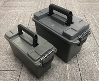Boîte de rangement de munitions en plastique coque dure avec logo personnalisé mallettes à outils pour munitions