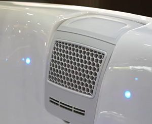 Vasca Idromassaggio Moderna Freestanding Rotonda di Lusso, Vasca da Bagno con Massaggio Integrato <span class=keywords><strong>per</strong></span> <span class=keywords><strong>Casa</strong></span>, Costruzione in Acrilico <span class=keywords><strong>per</strong></span> Funzione Spa Aggiuntiva - Product Image 4