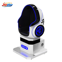 Simulateur de jeu VR d'occasion, Machine Egg Machine, pour salle d'arcade et cinéma, avec fonction Montagnes Russes, incluant un fauteuil individuel Egg Chair, Équipement de réalité virtuelle