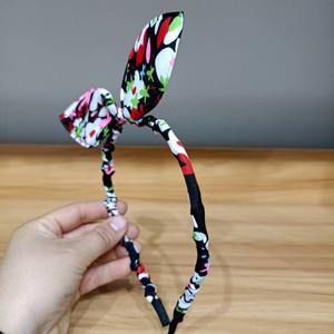 Diadema con orejas de conejo, linda horquilla para el cabello, pinza de tela para el cabello, decoración para uniforme escolar, pinza para el cabello infantil, joyería de un yuan - Product Image 4