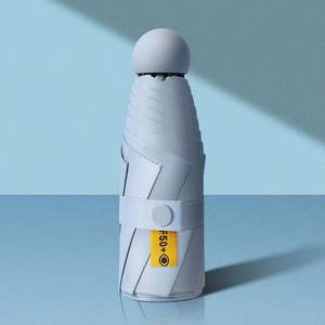 Parapluie compact personnalisé, automatique, soleil/pluie, protection UV UPF50+, matériau nylon, impression UV, commandes en gros - Product Image 3