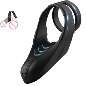 Prodotti Sessuali: Anello Vibrante di Precisione per Ritardare l'Eiaculazione Maschile, Giocattoli Sessuali per Uomini - Product Image 1