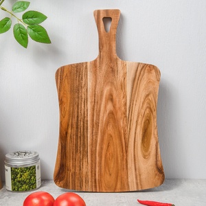 <span class=keywords><strong>Planche</strong></span> à découper moderne simple en bois d'acacia pour bloc à découper de steak pour <span class=keywords><strong>Amazon</strong></span> Factory Supply Présentation des aliments cuits - Product Image 4
