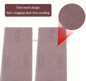 Premium 70x198MM disco in Mesh ugualmente per <span class=keywords><strong>Mirka</strong></span> Net Wet/Dry Auto levigatura schermo medio gancio & Loop <span class=keywords><strong>abrasivi</strong></span> legno/metallo a disco modello - Product Image 2