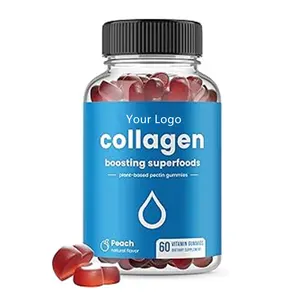 Verwerking Handel Geavanceerde Precisie Huid, Haar, Nagel Ondersteuning Collageen Poeder Supplement Voor Vrouwen & Mannen Collageen Gummies