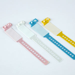 Goju <span class=keywords><strong>one</strong></span> <span class=keywords><strong>off</strong></span> use Patient written-on Hospital Pulsera de <span class=keywords><strong>PVC</strong></span> con logotipo personalizado - Product Image 2