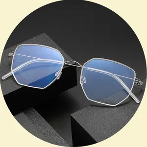 Оптовая продажа роскошных дизайнерских очков Esben Lunette Monture Oculos Puro Ip Air очки для чтения оправа титановые очки