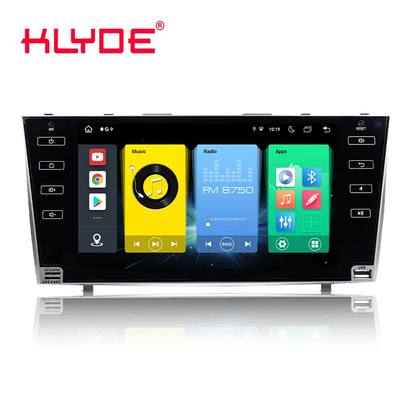 9 inch touch screen android octa core car dvd player for Toyota Camry 2007-2011 dsp carplay auto 4G lte gps navigation