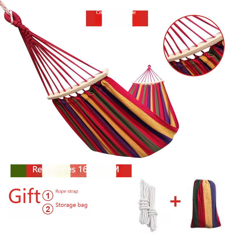 Striscia rossa 160*78+40cm Bastone piegato + corda + borsa