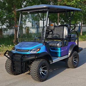 Voiturette de golf électrique à 3-4 places, quatre roues, pour excursions touristiques, avec batterie au plomb-acide, moteur AC, vitesse 30-40 km/h - Product Image 3