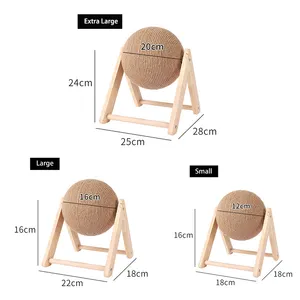 Mèo Đồ Chơi Kitten Scratch Paws Pet Mài Mèo Cào Cho Scratcher Đồ Chơi Tương Tác Mèo Scratcher Salu Rope Ball