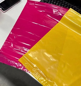 Bán buôn màu hồng biểu tượng tùy chỉnh thể hiện túi poly gửi thư Chứng Khoán tùy chỉnh in t Áo sơ mi bao bì Poly Túi bưu phẩm - Product Image 3