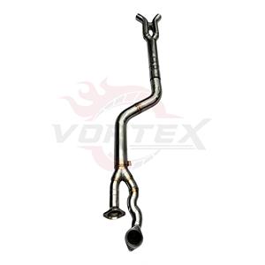 Kit d'échappement Catback Vortex en acier inoxydable 304 à longueur égale pour BMW M2 G87 3.0T S58 avec silencieux à clapets et embouts en carbone quadruples - Product Image 5