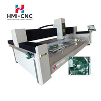 Centro de Trabajo CNC HMI Master para Vidrio: Máquina de Perforación, Fresado, Corte, Biselado y Pulido con 12 Magazines de Herramientas