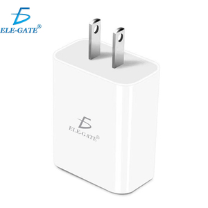 ELE-GATE <b>USB</b> Wall Charger <b>5V</b> <b>1A</b> White Color for Mobile Devices - Product Image 1