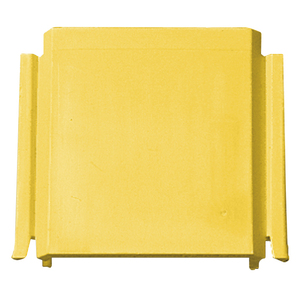 Scatola di giunzione gialla, lunghezza 5,5 pollici, altezza 1 pollice, accessorio per cablaggio - Product Image 1