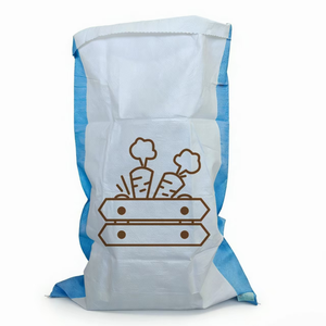 Sacos de polipropileno (PP) blancos al <span class=keywords><strong>por</strong></span> mayor para jengibre, ajo y patatas, bolsas de plástico vacías de 50 kg para agricultura, uso industrial y almacenamiento a granel. - Product Image 2