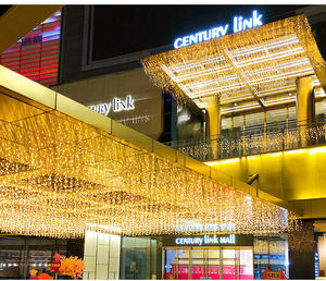 Guirlandes lumineuses LED en forme <span class=keywords><strong>de</strong></span> glaçons, étanches IP44, pour extérieur, décorations <span class=keywords><strong>de</strong></span> Noël, lumières féériques pour fêtes, décorations <span class=keywords><strong>de</strong></span> vacances - Product Image 3