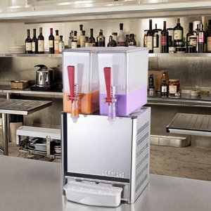 Dispensadores de bebidas de limonada, dispensador mezclador de bebidas mixtas, dispensador de bebidas de uso múltiple, 1x2 - Product Image 2