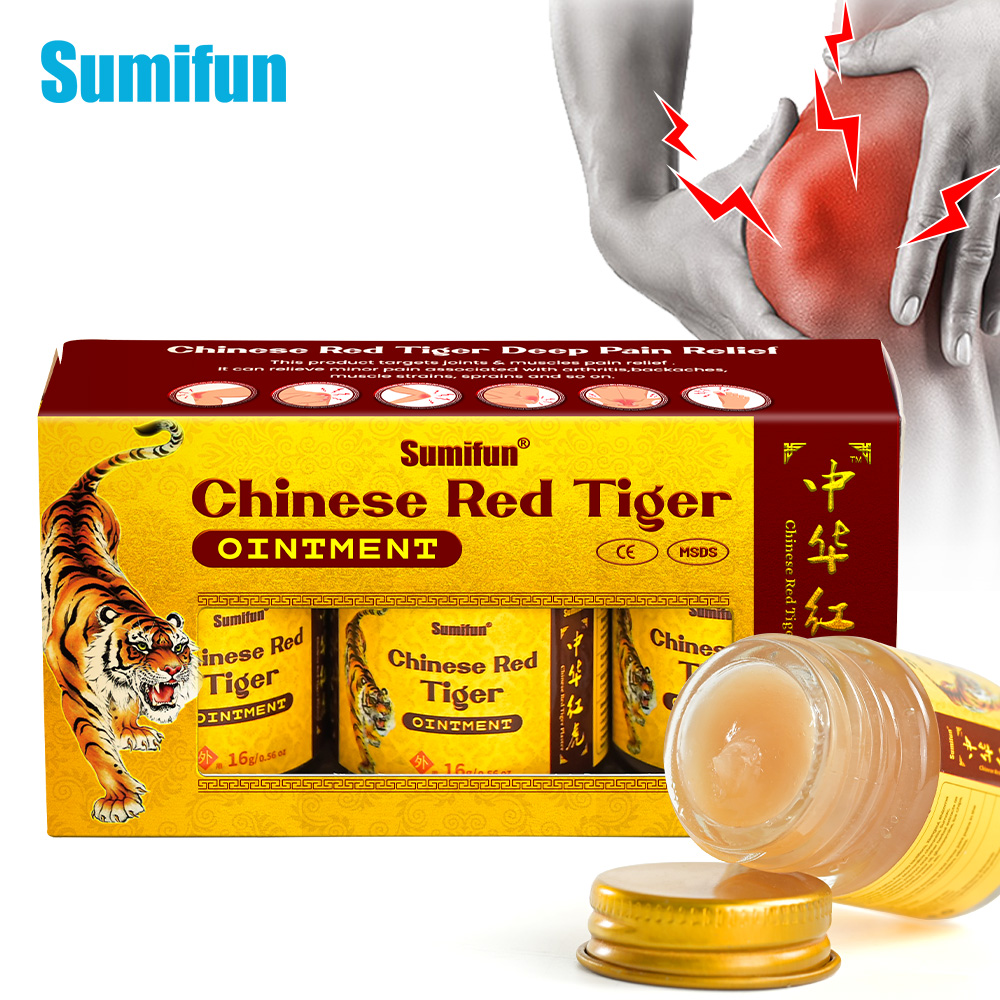 Sumifun Factory Wholesale Herbal Lumbar Back Pain Muscle Analgesic Cream Tiger Balm with Safety Guarantee and 2-Year Shelf Life