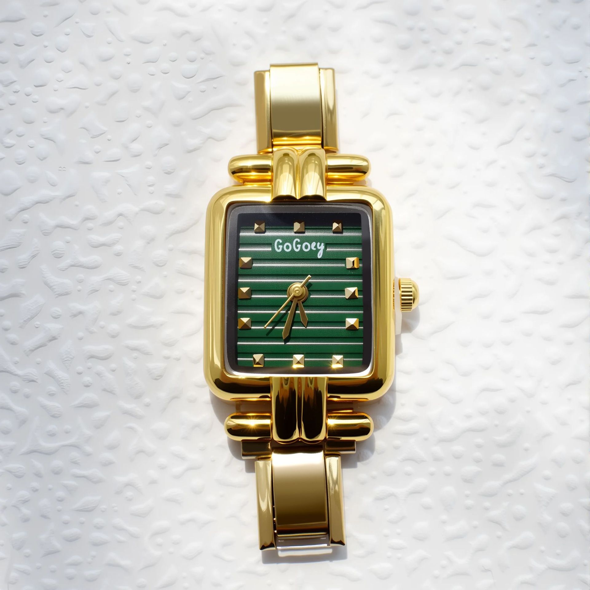 Green plate gold