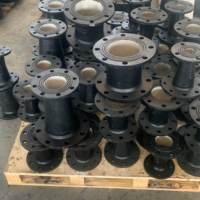 Vente directe d'usine, tuyau conique à double bride en fonte ductile, pression PN10/PN16, personnalisable, pour l'alimentation en eau