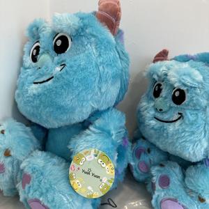 Big Eyes Monster Blue Hair Monster University <span class=keywords><strong>Sullivan</strong></span> Juguete de <span class=keywords><strong>peluche</strong></span> Blue Body Role Cojín de <span class=keywords><strong>peluche</strong></span> Plushie Custom Doll Gift - Product Image 5