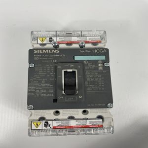 ราคาโรงงาน มีสินค้าในสต็อก บรรจุภัณฑ์เดิม HCX3B025 ตัวตัดวงจรความร้อน 3 ขั้ว 25A 480V 25 แอมป์ ยี่ห้อ HCGA ของใหม่ - Product Image 1