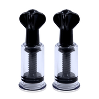 BDSM plastique mamelon aspiration ventouse agrandisseur de sein rotatif pompe à vide outil de Massage ventouses tasses