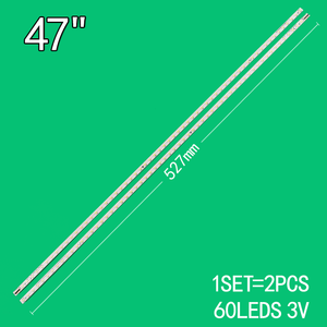 แถบไฟหลัง LED TV ขนาด527มม. สำหรับ KPL + 470B1LED2 35018034 35018075 35018076 35018077 35018080 35018081 35018079 LED47R5500PDF - Product Image 2