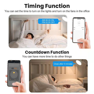 Bán buôn tuya 16A Wifi chuyển đổi thông minh ngắt mô-đun 1gang/2gang cuộc sống thông minh ứng dụng điều khiển từ xa bằng giọng nói hẹn giờ Google nhà Alexa - Product Image 6