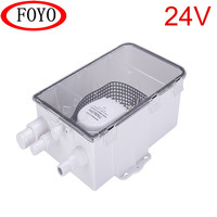 Kit de vidange d'eau de douche, accessoires pour bateaux, entrée multiport 600 GPH, 12V