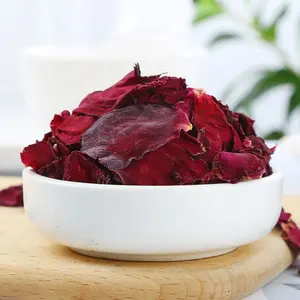 1 Kg Romantic Proposal Atmosphere Wedding Colorful Confetti Spa Bathing Dried Petal Dark Deep Red Rose Petals For Decoration