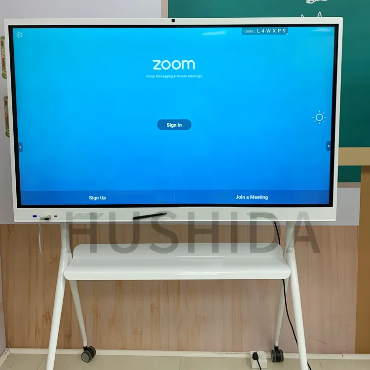 55 65 75 86 Inch China Educatief Touch Elektronische Smart Whiteboard 4K Uhd Resolutie Interactieve Whiteboard Te Koop