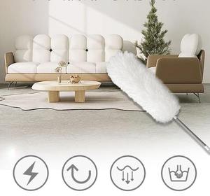 DS3820 <span class=keywords><strong>Plumero</strong></span> de Mano <span class=keywords><strong>para</strong></span> Limpieza de Persianas Ventilador Radiador de Techo y <span class=keywords><strong>Plumero</strong></span> de Telaraña Lavable Flexible Microfibra Duser - Product Image 6