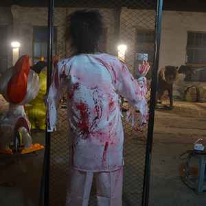 Ma quái hàng rào Zombie hình di chuyển cánh tay và chân để thu hút ngôi nhà ma ám - Product Image 6