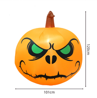 Arbre gonflable de démon d'Halloween, modèle gonflable pour extérieur, arbre monstre terrifiant pour la décoration de scène de fête