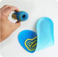 Sol sepatu ortopedi gel silikon, penyangga lengkung kaki silikon, bantalan gel silikon untuk sepatu, untuk mengatasi plantar fasciitis.