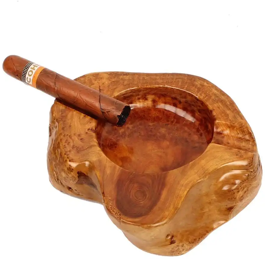 modern creative standing ashtray deep with Windproof Bowl for Unique Fathers Day Gift Set Cool Decor Accessories