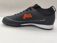 Chaussures de football tendance pour hommes, imperméables, en mesh et en cuir PU, confortables, antidérapantes, à lacets, chaussures de sport décontractées