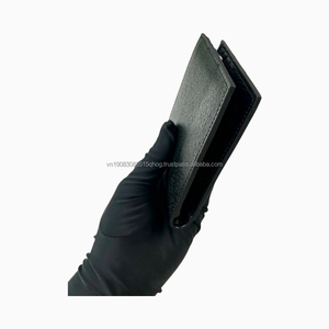 Cartera Minimalista de Cuero de Lujo para Hombre, Diseño Italiano, Negra, de Marca, Delgada, para Tarjetas, Venta al Por Mayor 1.1 - Product Image 2