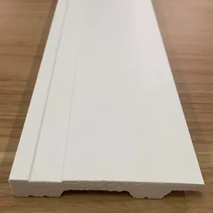 Water Proof Polystyrene Ốp chân tường Hội Đồng Quản trị PS mouldings cho nội thất tường tùy chỉnh màu sắc